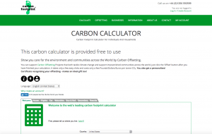 CarbonFootprint.com Carbon Footprint Calculator